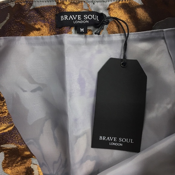 ASOS Brave Soul floral skirt in brocade - Picture 5 of 10